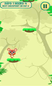 Jungle Bear Ninja Jump Game screenshot 4