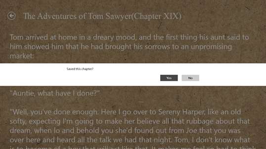The Adventures of Tom Sawyer eBook screenshot 2