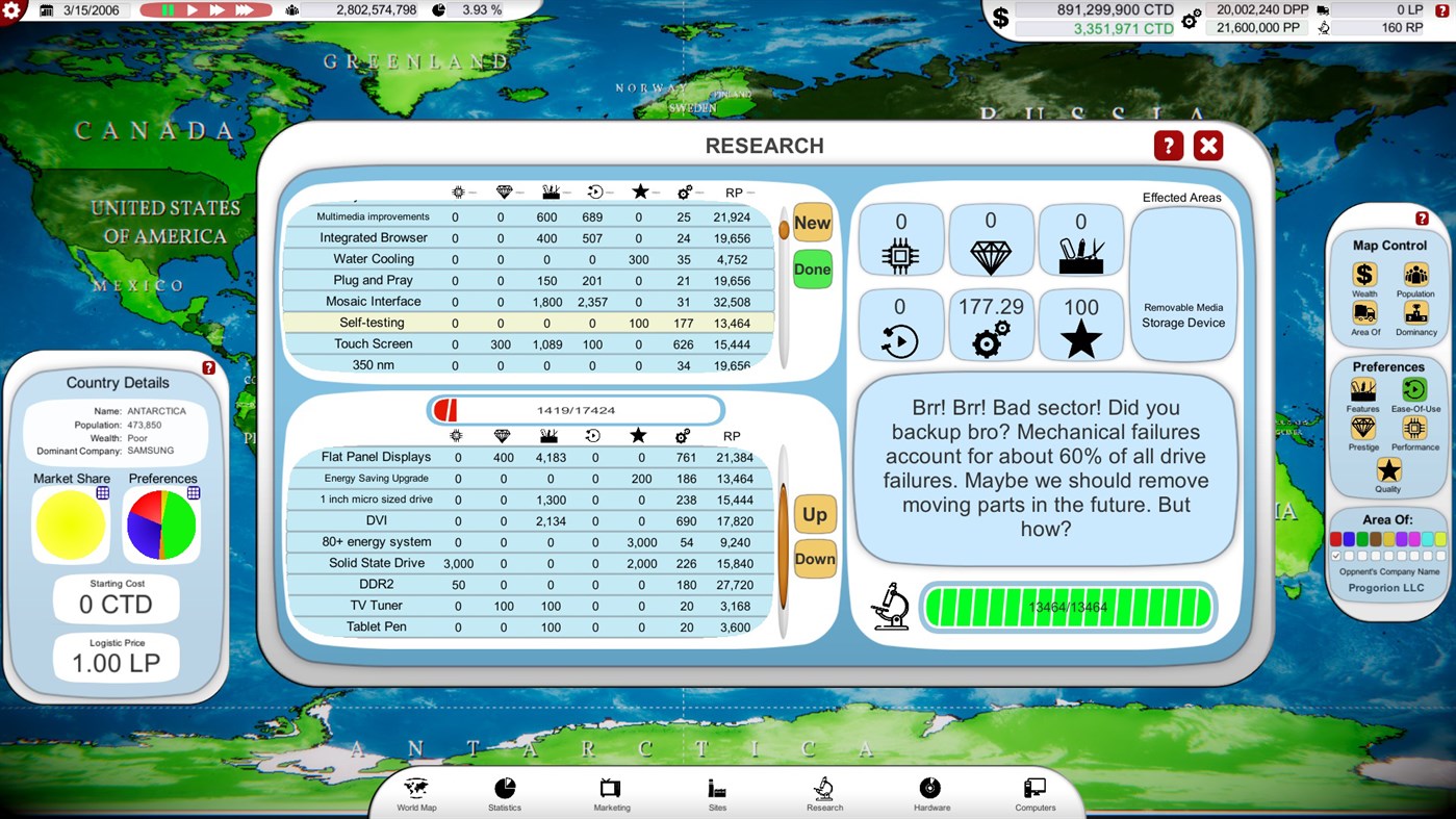#9. Computer Tycoon (Windows) 由: Progorion LLC