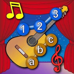 Kinder Musical verbinden die Punkte-Rätsel ABC