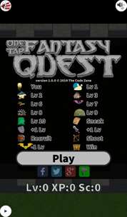 One Tap Fantasy Quest screenshot 1