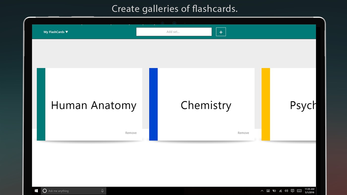 #1. My FlashCards (Windows) Door: ProjectDNA