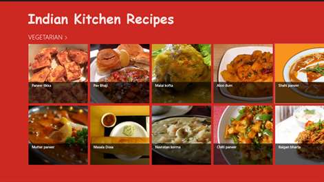 Indian Kitchen Recipes Screenshots 1