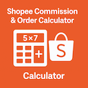 Shopee Commission & Order Calculator icon