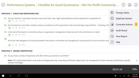 Compliance Checkpoint screenshot 3
