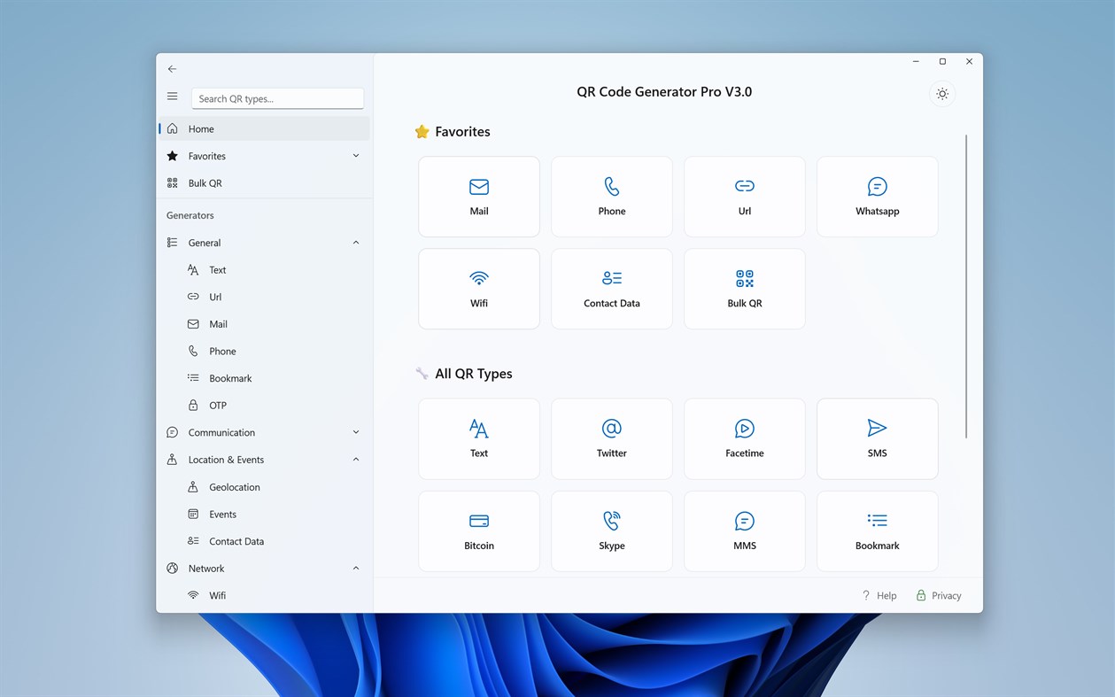 #5. QR Code Generator Pro (Windows) Bởi: Aadhil RF