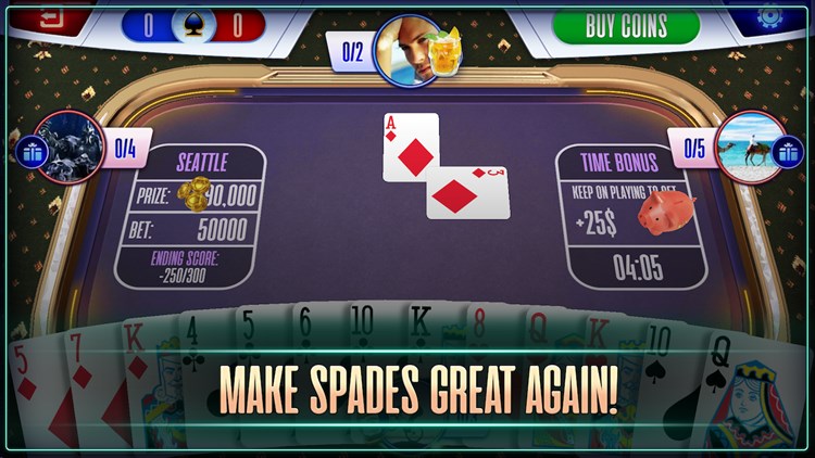 Spades mania - online spades - PC - (Windows)