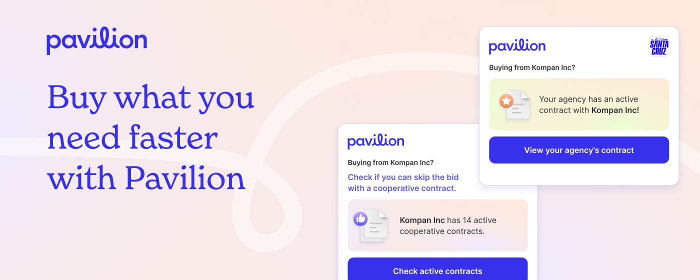 Pavilion: Buy It Faster