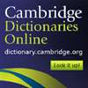 Connect Cambridge Online Dictionary