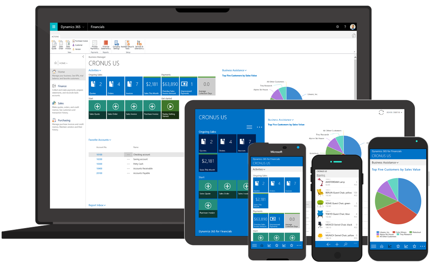 Snapshot 1 of Dynamics 365 Business Central QuickStart: 1-Wk Implementation