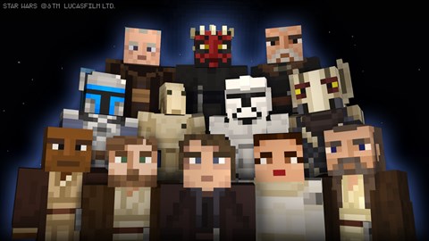 Classic Star Wars skins make the jump to Minecraft for Xbox