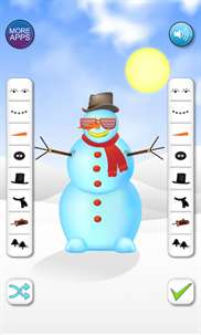 Snowman Maker - Dress Up Games screenshot 3