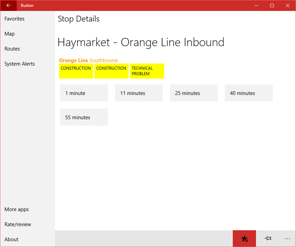 #3. Boston Bus & Rail (Windows) De: Jolly Code