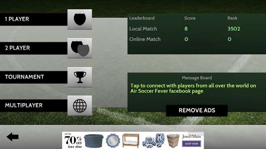 Air Soccer Fever screenshot 2
