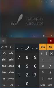 Naturplay Calculator screenshot 1
