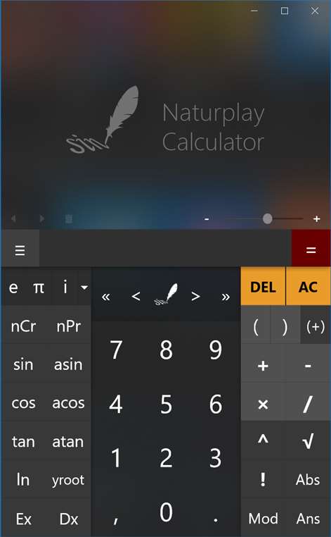 Naturplay Calculator Screenshots 1