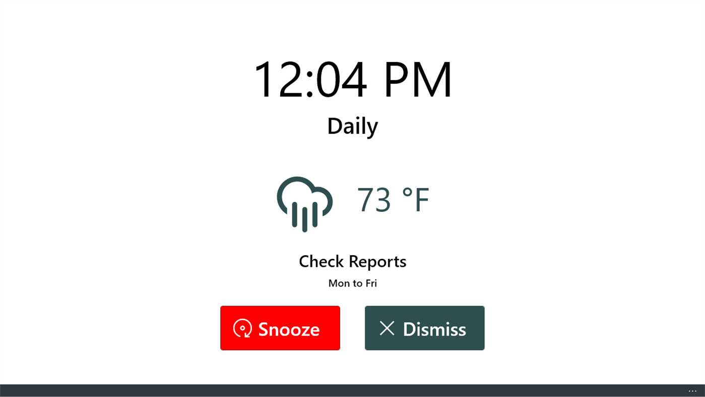 #4. Alarm Clock HD (Windows) 由: ANTARA SOFTWARE and CONSULTING PRIVATE LIMITED