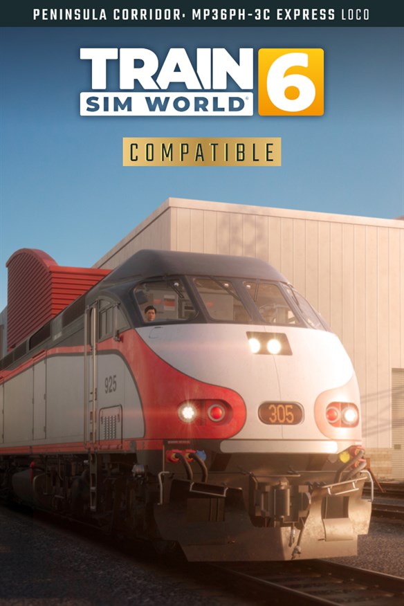 Train Sim World 6: Peninsula Corridor: MP36PH-3C Express Xbox Series X|S and Xbox One cover art