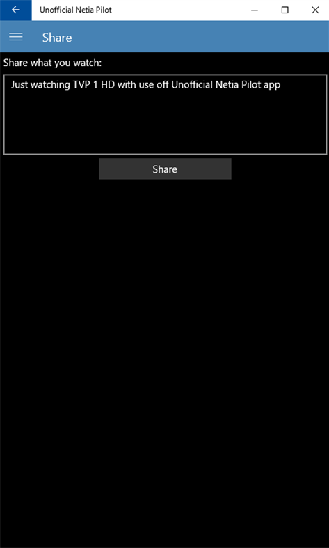#5. Unofficial Netia Pilot (Windows) Podle: The Chosen One