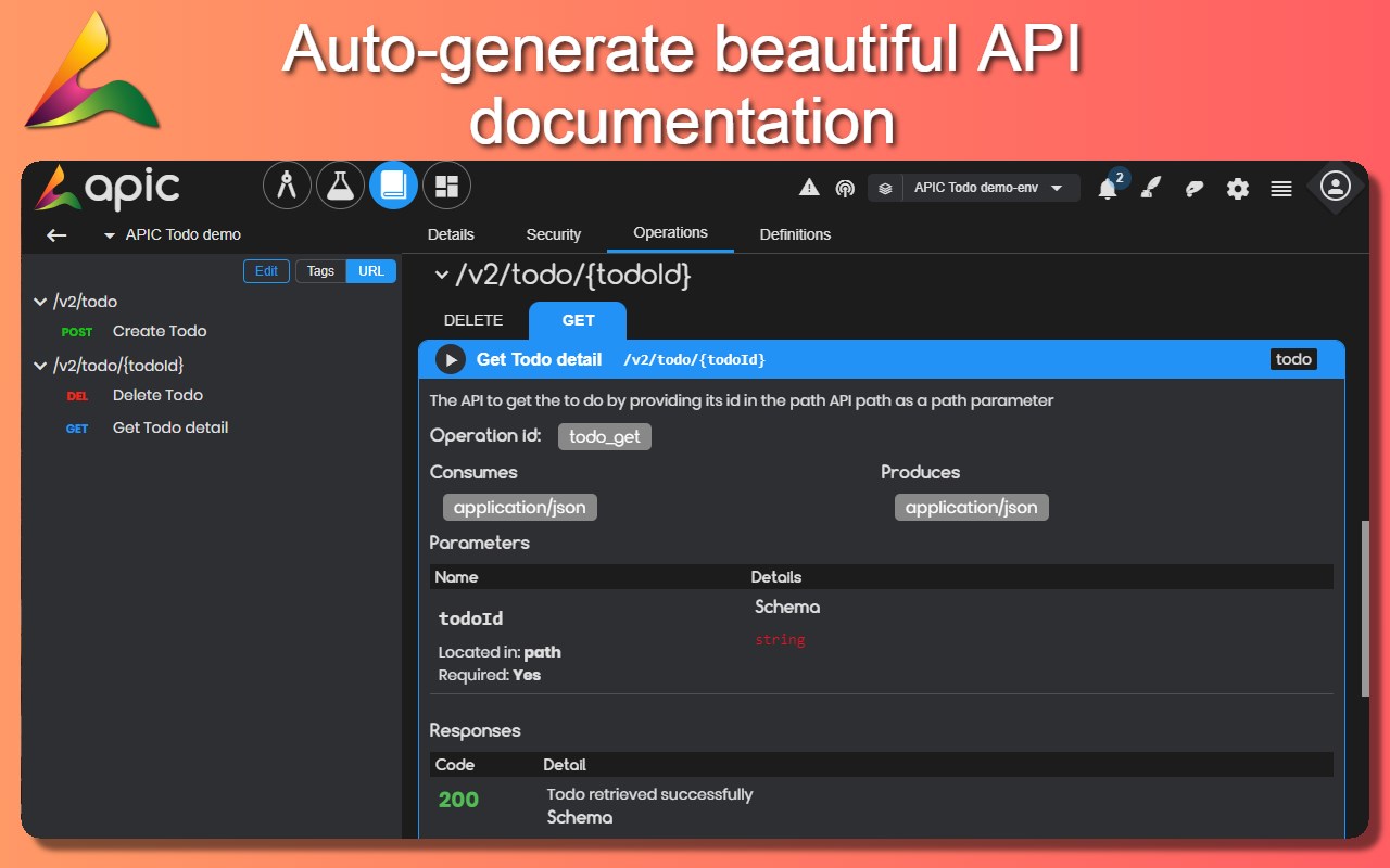 Apic - Complete API solution