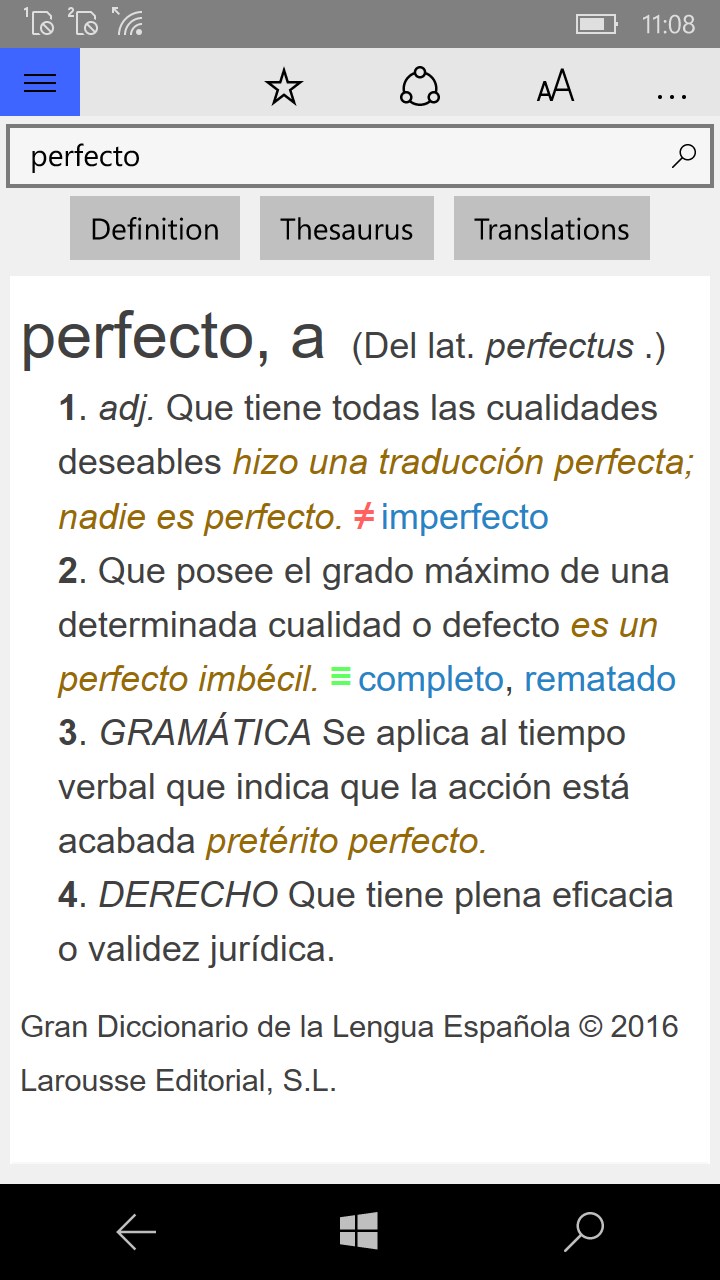 Dictionaries in 14 languages.