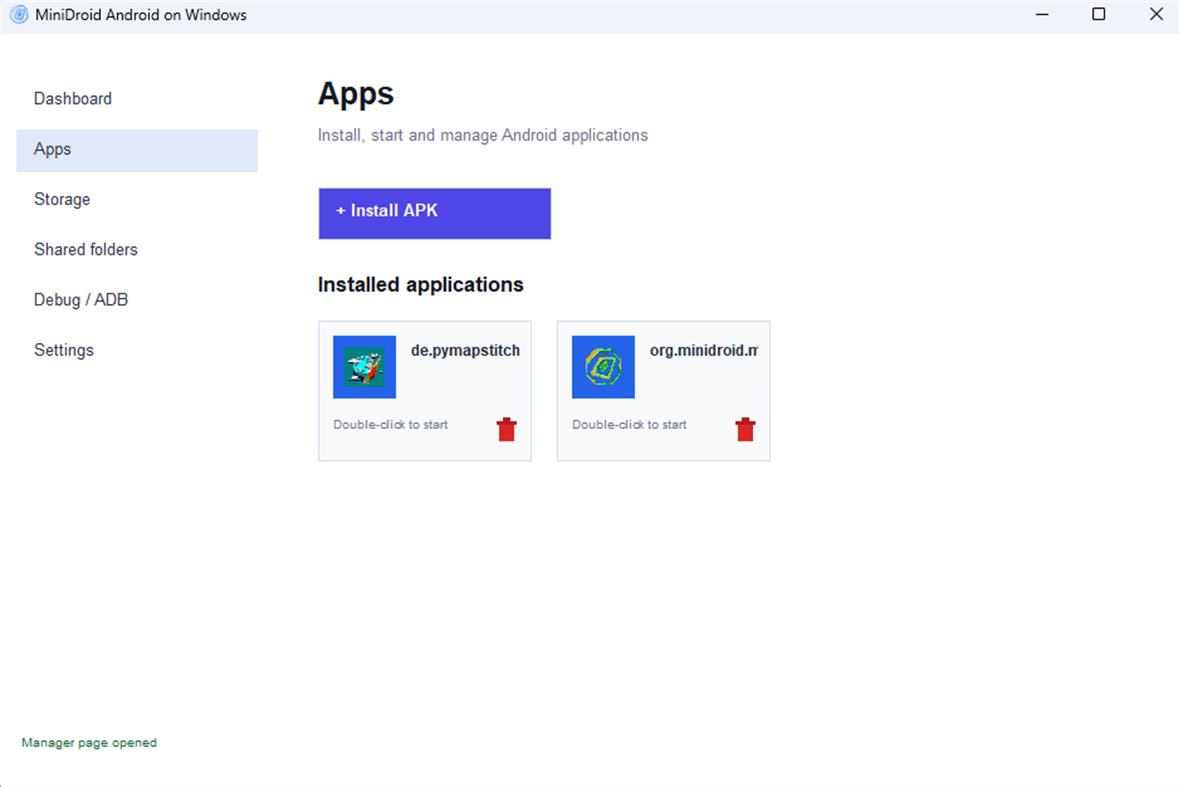 #3. MiniDroid (Windows) di: Tarek Wasfy