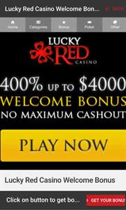 Lucky Red Casino Mobile Guide screenshot 1