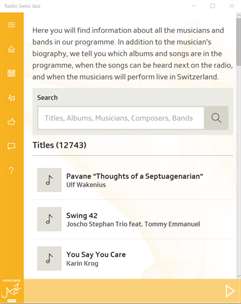 Radio Swiss Jazz screenshot 4