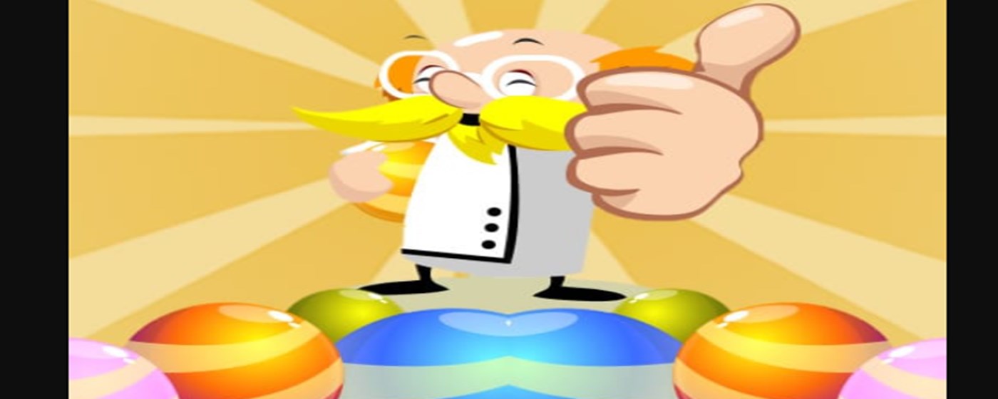 Professor Bubble Shooter Game marquee promo image