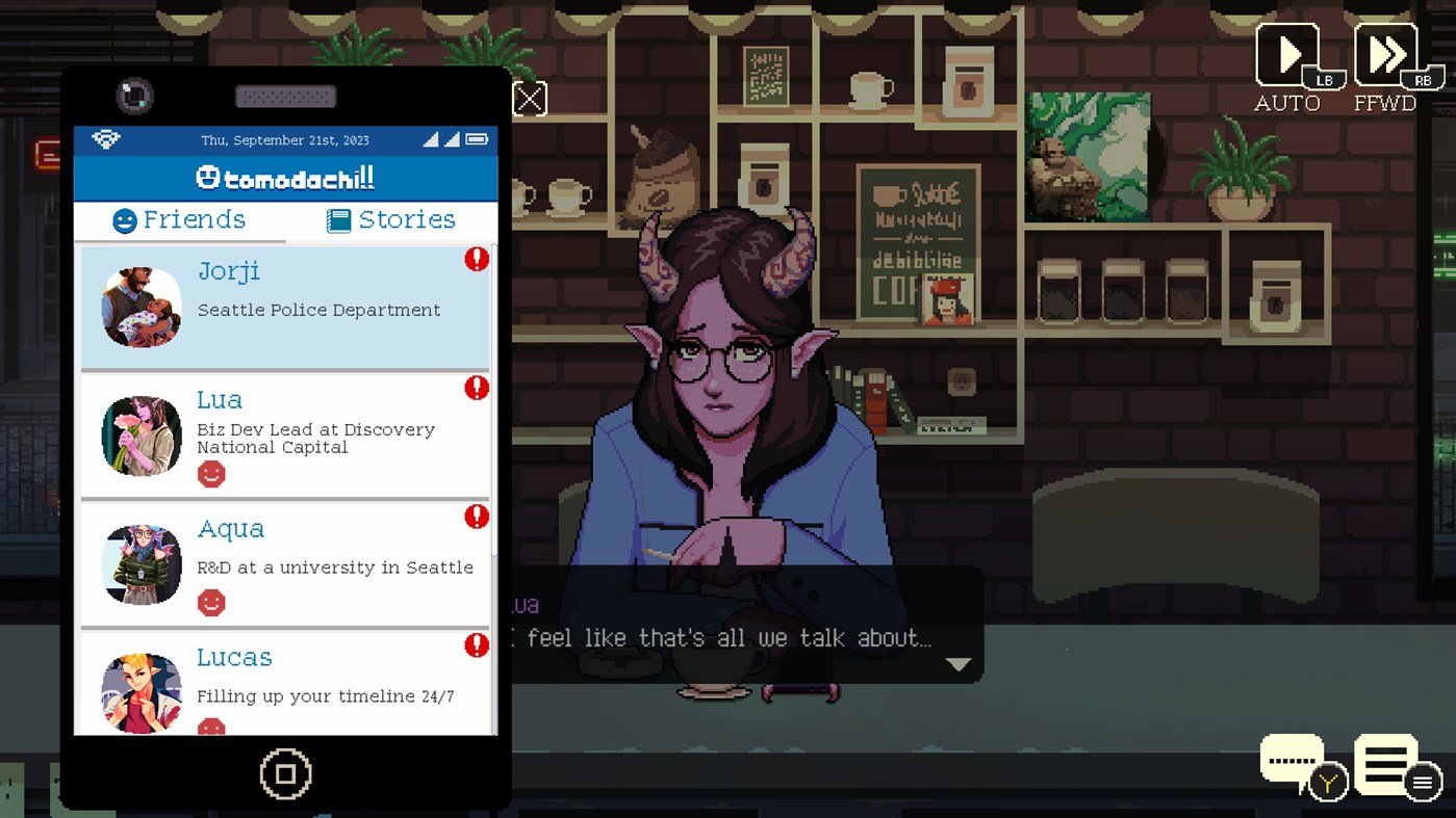 #5. Coffee Talk Episode 2: Hibiscus and Butterfly (Xbox) By: Chorus Worldwide Games