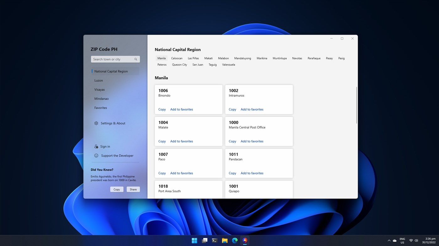 #1. ZIP Code PH (Windows) Oleh: Red David