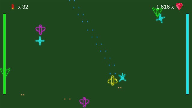 Jet Fighter Neon screenshot 1