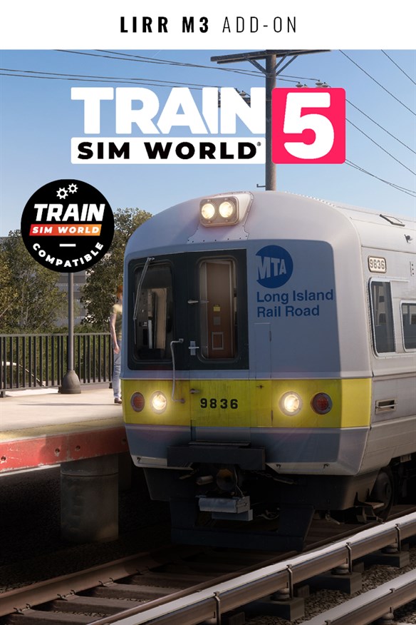 Train Sim World 5: LIRR M3 Xbox Series X|S and Xbox One cover art