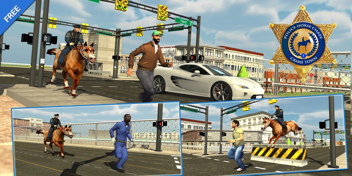 Get Police Horse Chase 3d Arrest Crime Town Robbers Microsoft