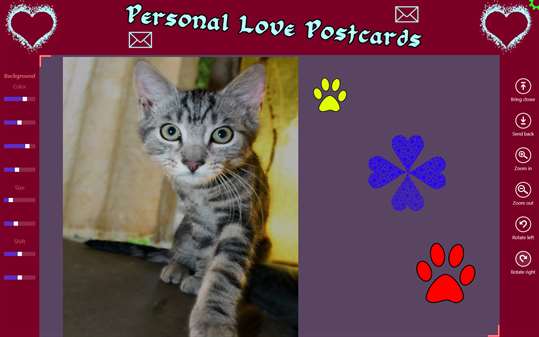 Personal Love Postcards screenshot 4