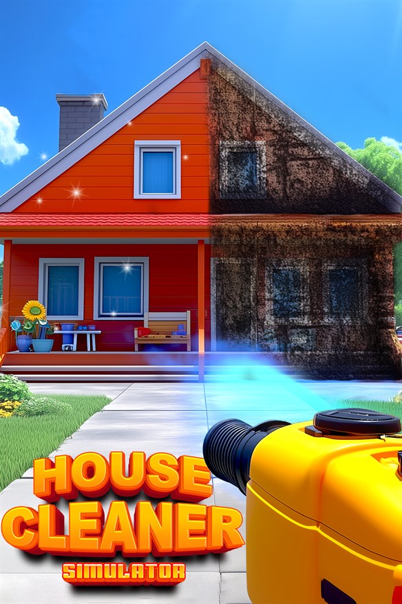House Cleaner Simulator Xbox Series X|S and Xbox One cover art