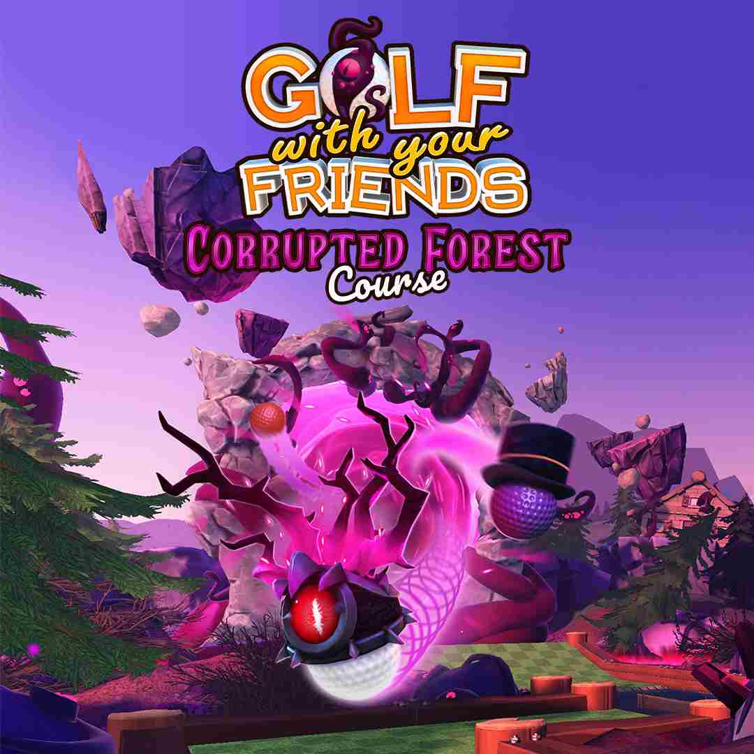 Golf With Your Friends - Corrupted Forest Course