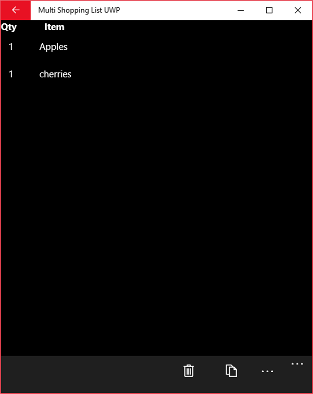 #3. Multi Shopping List (Windows) By: Dan Johnson