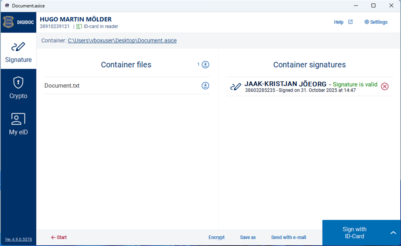 #4. DigiDoc4 (Windows) بواسطة: Riigi Infosüsteemi Amet