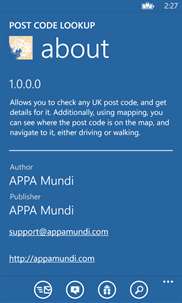 APPA Post Code Lookup screenshot 8