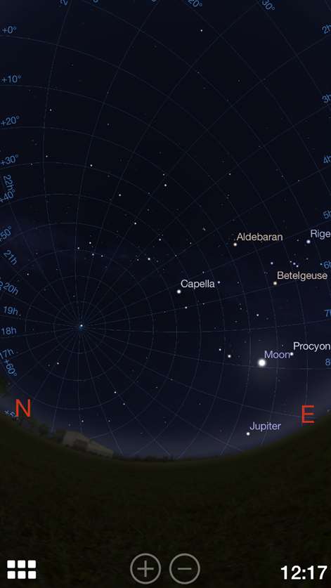 Stellarium web