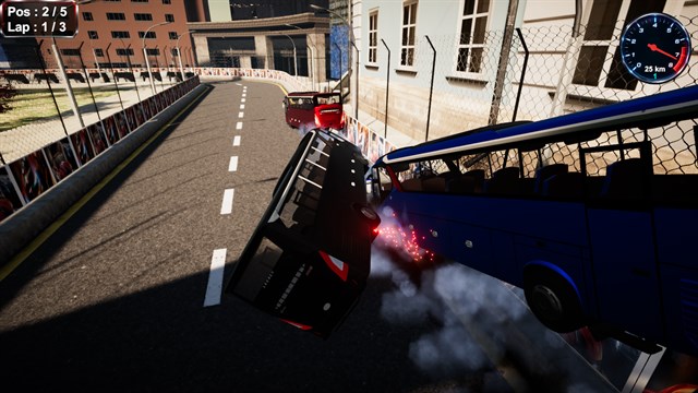 Bus Simulator Racing Multiplayer Game screenshot 1