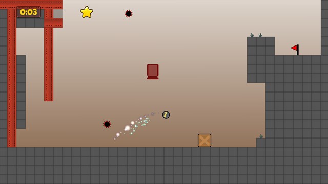 Super Jumpy Ball Premium - A Platform Puzzle screenshot 1