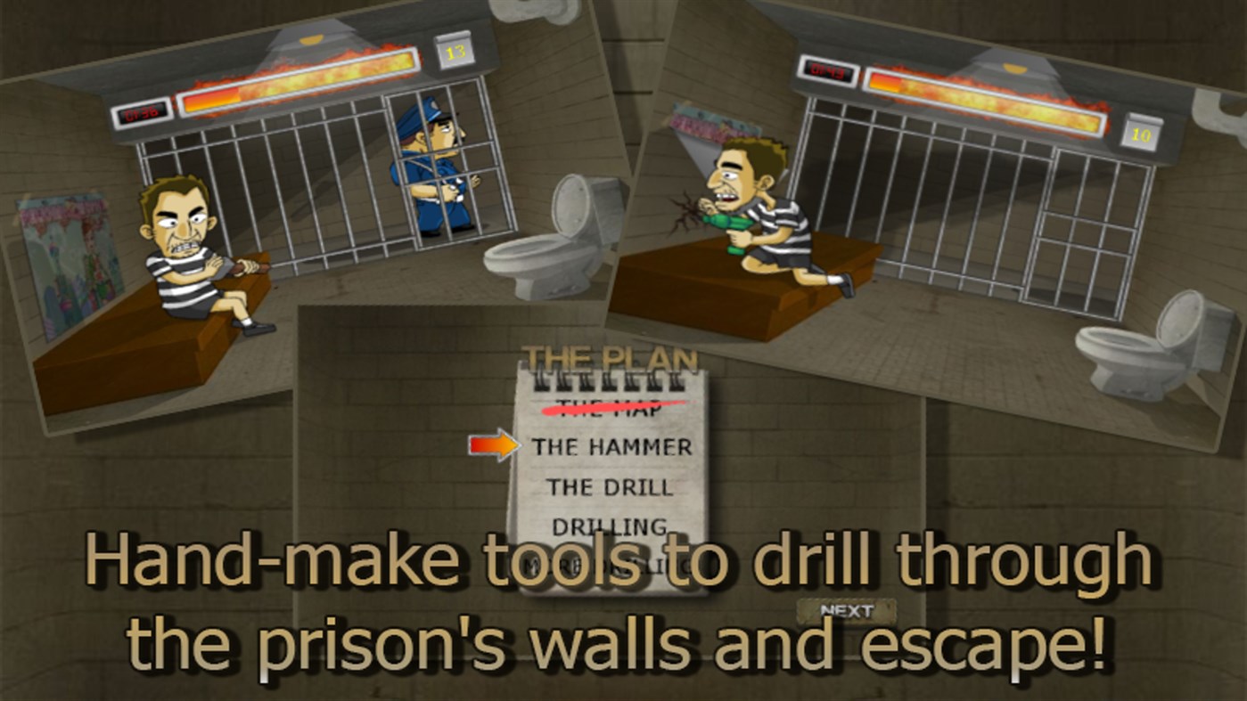 #3. Prison Break Rush (Windows) Podle: Mantis Studio