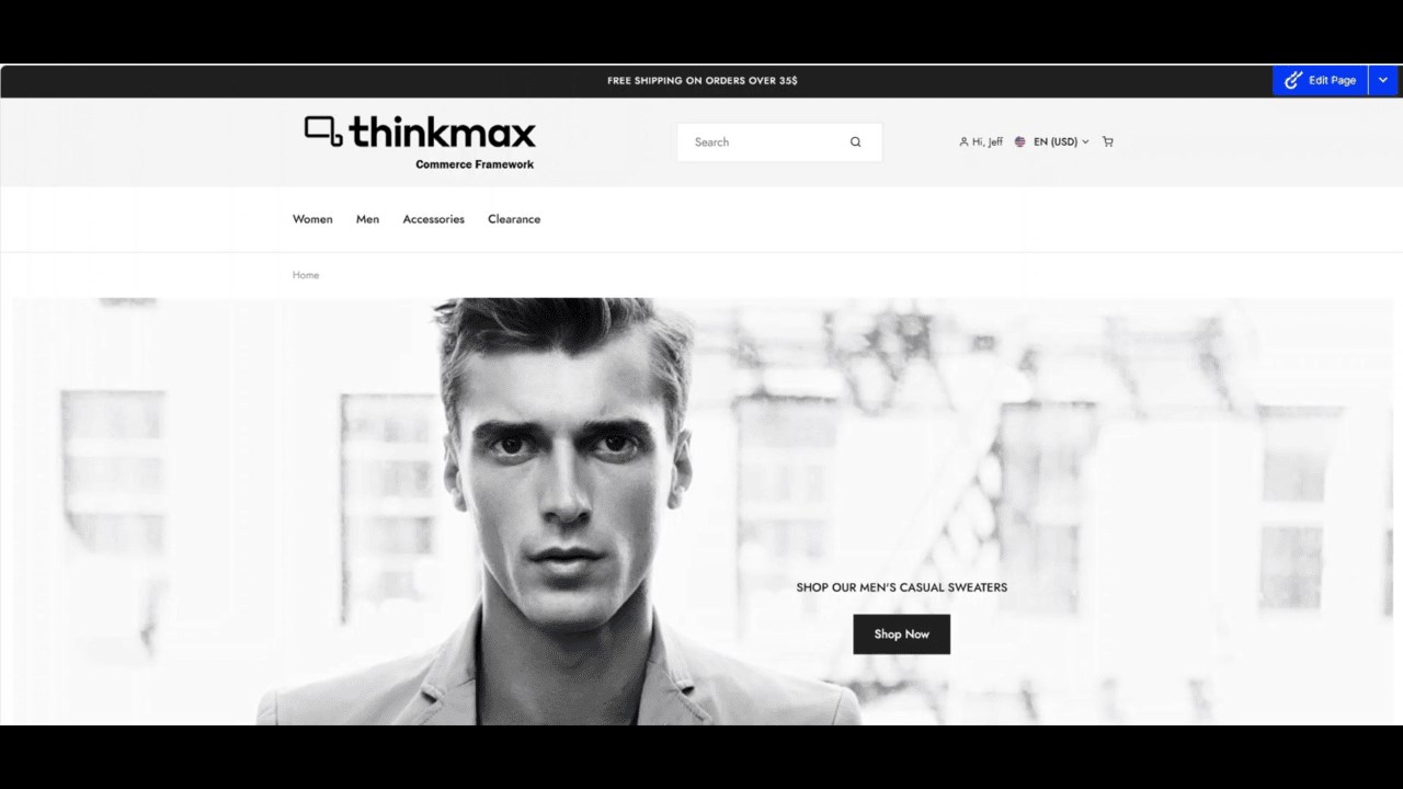 Snapshot 1 of Optimizely DXP & eCommerce Connector for Microsoft Dynamics 365 Supply Chain Management & Commerce