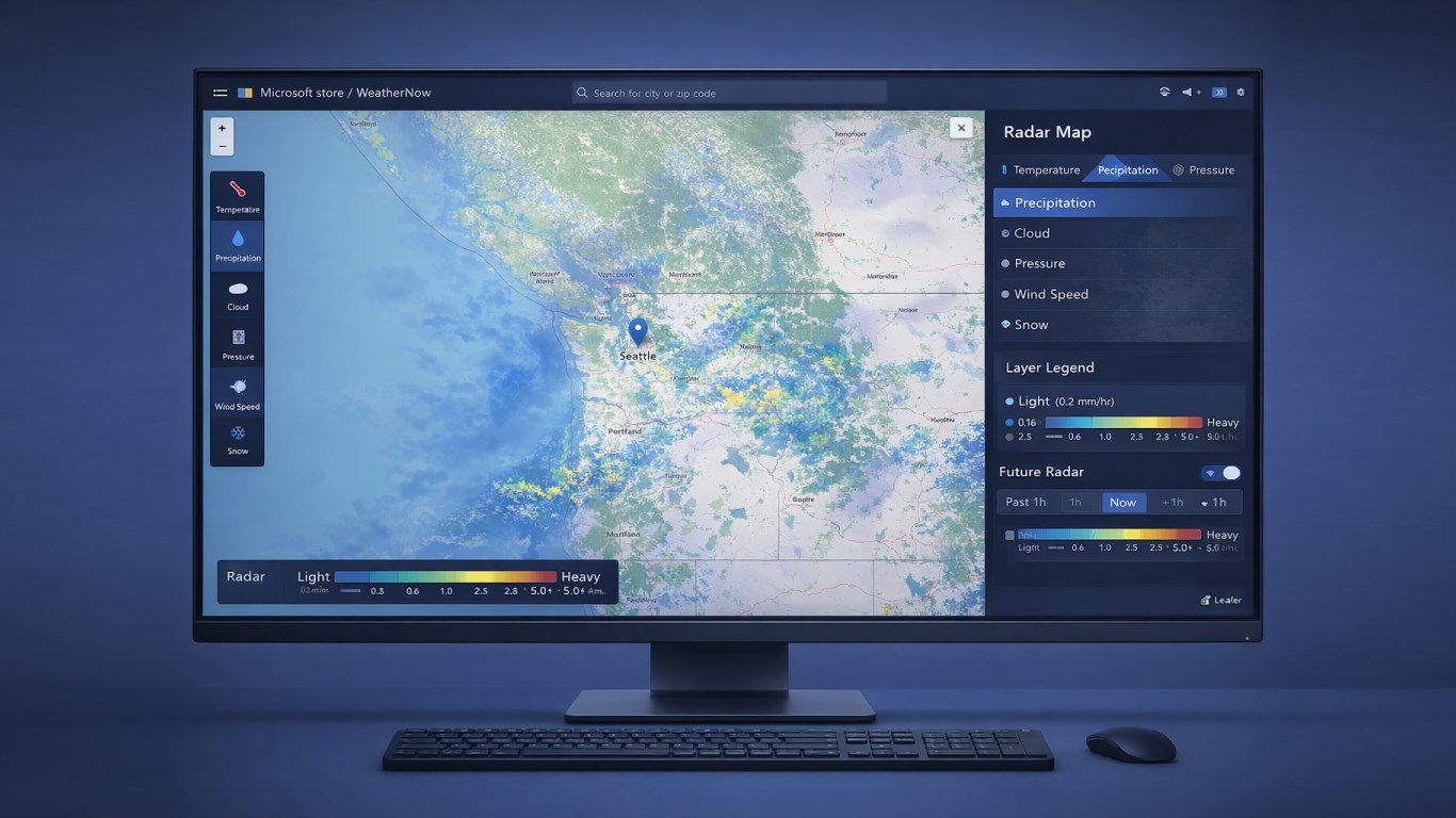 WeatherNow – Live Forecast Radar screenshot