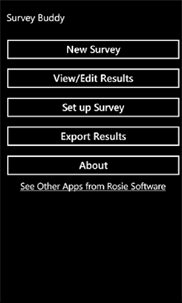 Survey Buddy screenshot 1