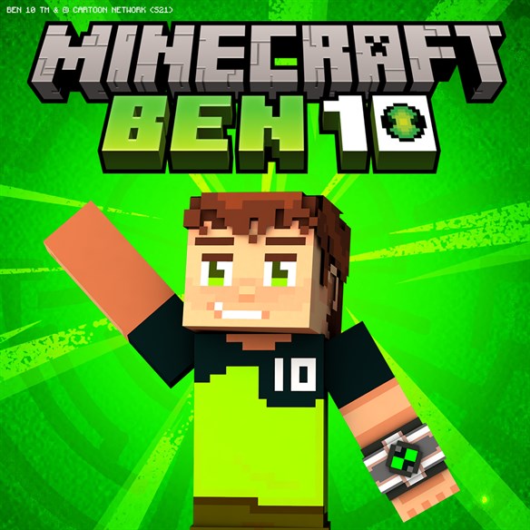 Minecraft Ben 10 Xbox Series X|S and Xbox One cover art