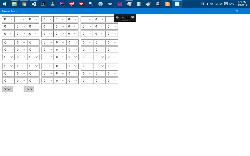 Sudoku-Solver (Windows) 由: hu_f