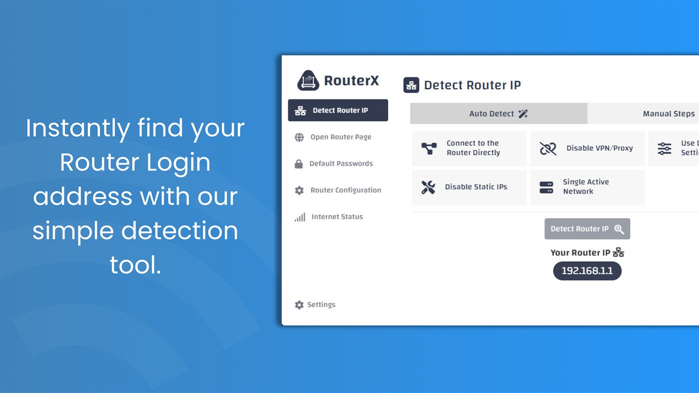 #2. RouterX (Windows) Podle: https://www.19216811.to
